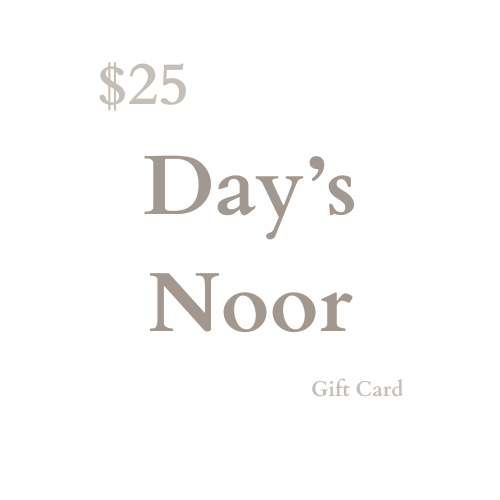 $25 Day's Noor Gift Card
