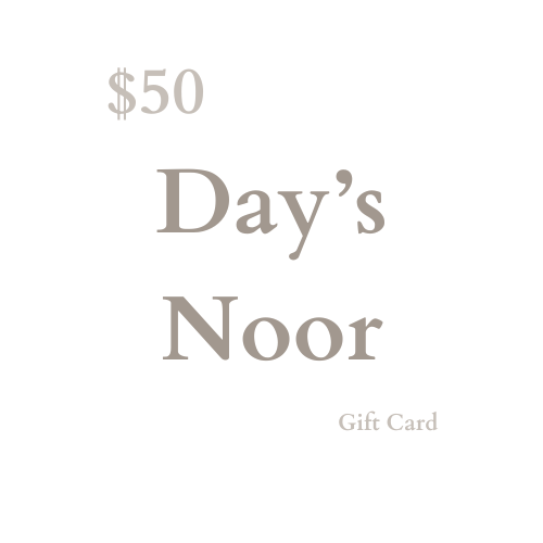 $50 Day's Noor Gift Card