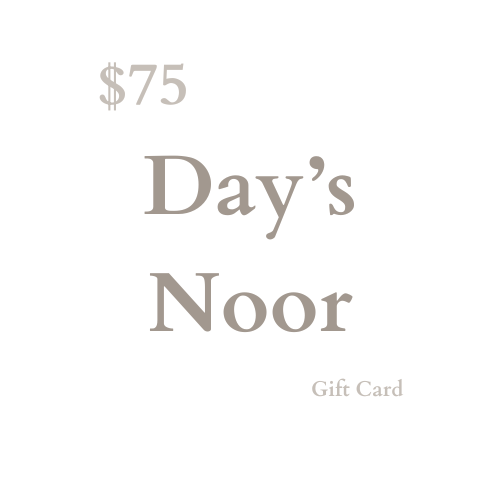 $75 Day's Noor Gift Card